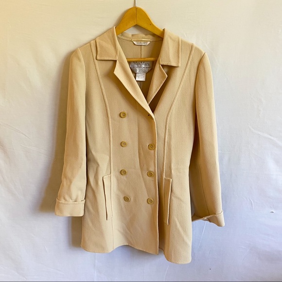 MaxMara Jackets & Blazers - MaxMara Double-breasted Virgin Wool Coat